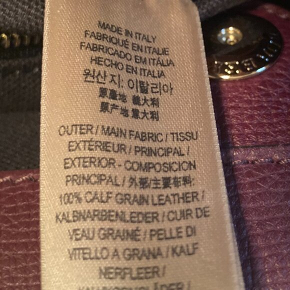 Auth. Burberry Leather & House Check Medium Banner Handbag With Strap *MINT* - Picture 12 of 16